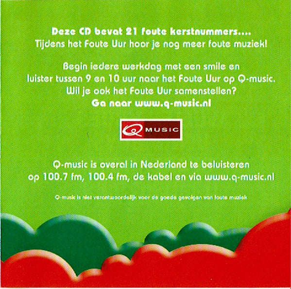 Various : Foute Kerst CD Van Q-Music (21 Foute Kerstsongs) (CD, Comp)