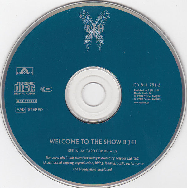 Barclay James Harvest : Welcome To The Show (CD, Album)