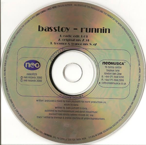 Basstoy : Runnin (CD, Single)