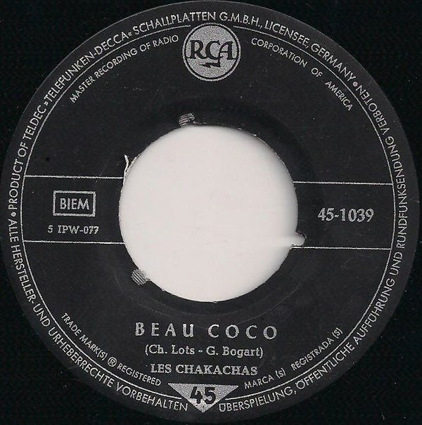 Chakachas : Beau Coco / Eso Es El Amor (7", Single)