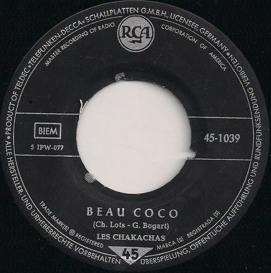 Chakachas : Beau Coco / Eso Es El Amor (7", Single)