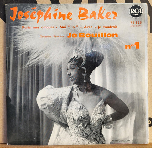 Josephine Baker : Paris Mes Amours - N°1 (7", EP, Mono)