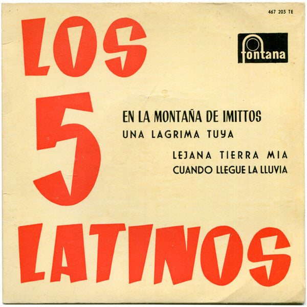 Los Cinco Latinos : En La Montaña De Imittos (7", EP)