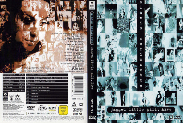 Alanis Morissette : Jagged Little Pill, Live (DVD-V, D/Sided, Copy Prot., RE, PAL)