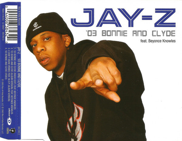 Jay-Z Feat. Beyoncé Knowles : '03 Bonnie And Clyde (CD, Single, Enh)