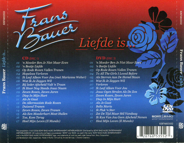 Frans Bauer : Liefde Is... (CD, Comp + DVD-V, PAL)