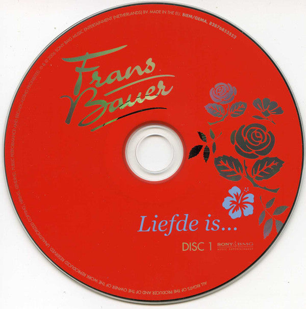 Frans Bauer : Liefde Is... (CD, Comp + DVD-V, PAL)