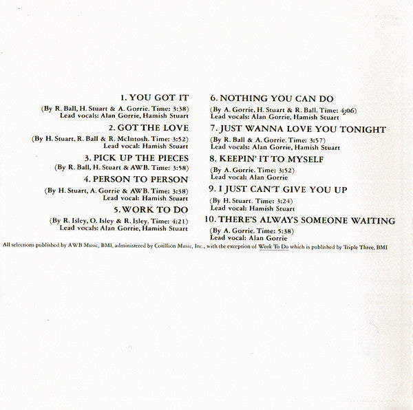 Average White Band : AWB (CD, Album, RE)