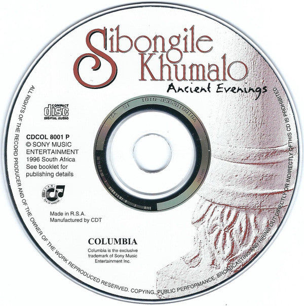 Sibongile Khumalo : Ancient Evenings (CD, Album)
