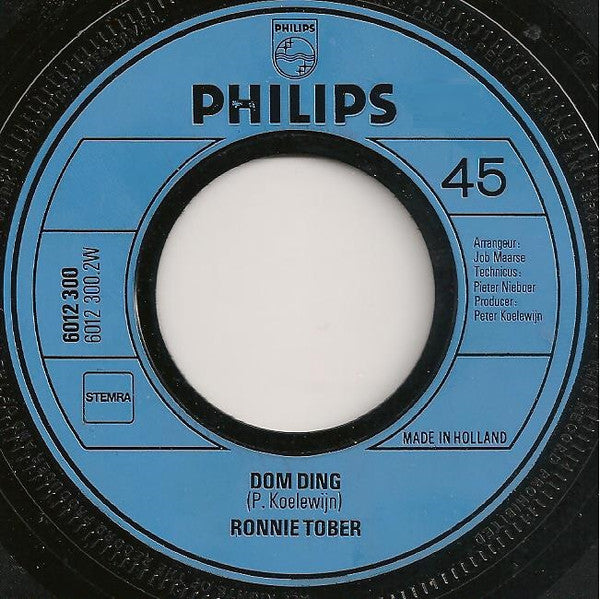 Ronnie Tober : Petite Mademoiselle (7", Single)