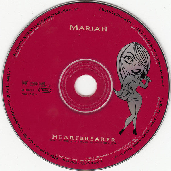 Mariah Carey : Heartbreaker (CD, Maxi)