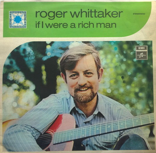 Roger Whittaker : If I Were A Rich Man (LP, Comp, Mono)