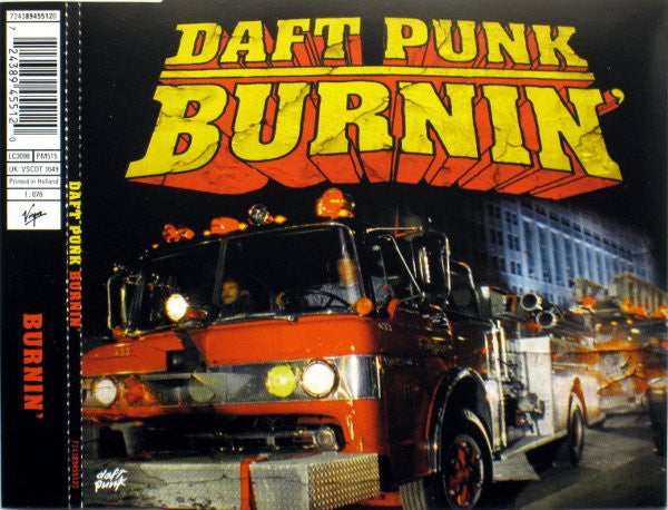 Daft Punk : Burnin' (CD, Single)
