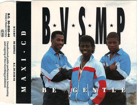 B.V.S.M.P. : Be Gentle (CD, Maxi)