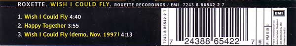 Roxette : Wish I Could Fly (CD, Maxi)