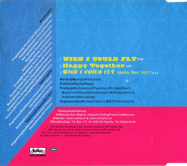 Roxette : Wish I Could Fly (CD, Maxi)
