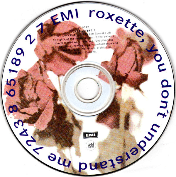 Roxette : You Don't Understand Me (CD, Maxi)