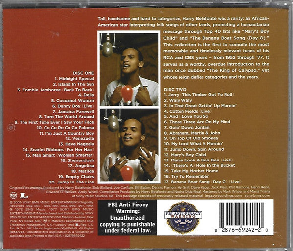 Harry Belafonte : The Essential Harry Belafonte (2xCD, Comp)