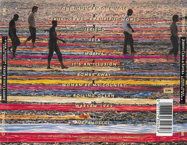 Johnny Clegg & Savuka : Cruel, Crazy, Beautiful World (CD, Album)