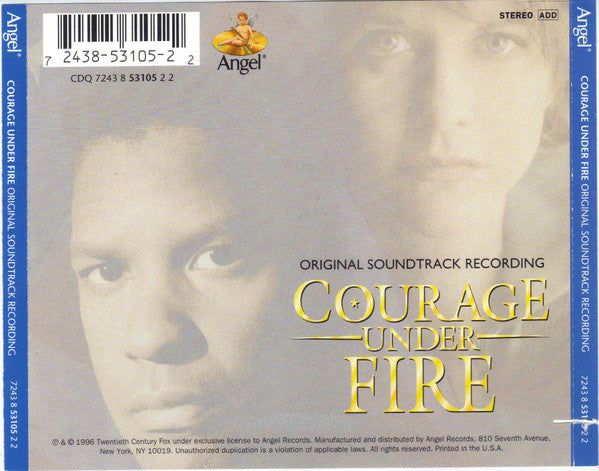 James Horner : Courage Under Fire (Original Soundtrack Recording) (CD, Album)
