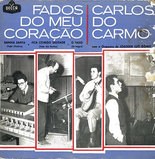 Carlos Do Carmo : Fados Do Meu Coração (7", EP)