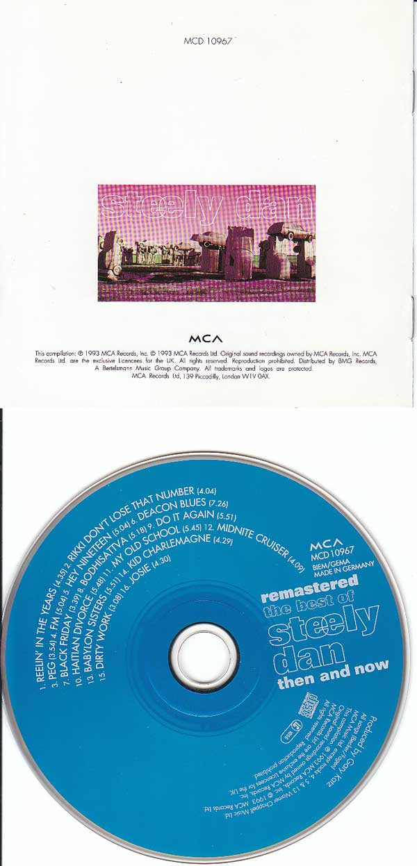 Steely Dan : Remastered • The Best Of Steely Dan (Then And Now) (CD, Comp, RM)