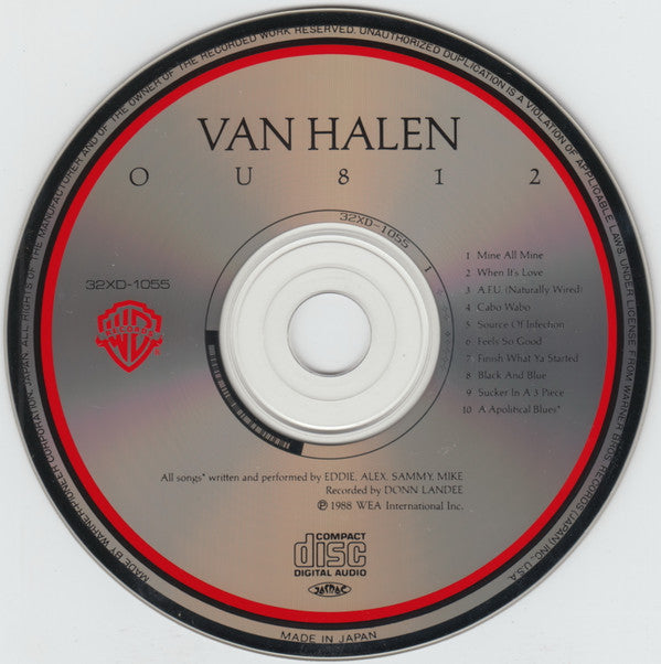 Van Halen : OU812 (CD, Album)