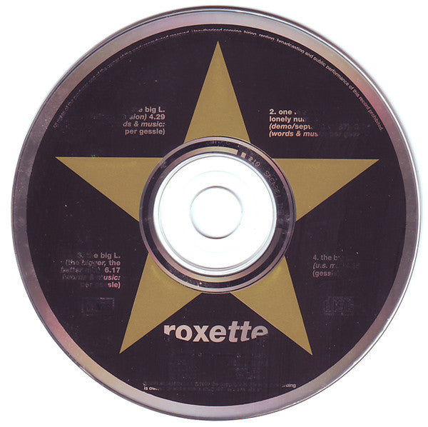Roxette : The Big L. (CD, Maxi)