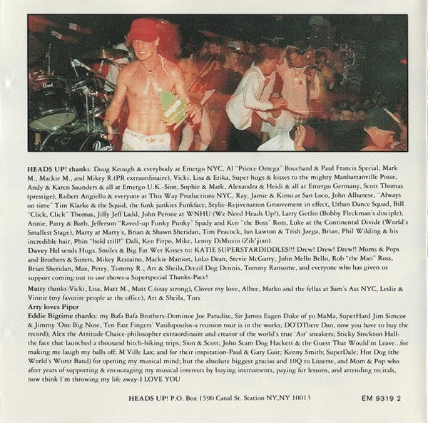 Heads Up : Duke (CD, EP)
