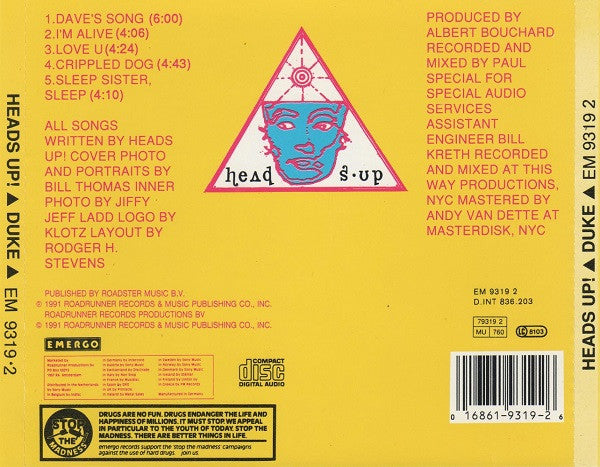 Heads Up : Duke (CD, EP)
