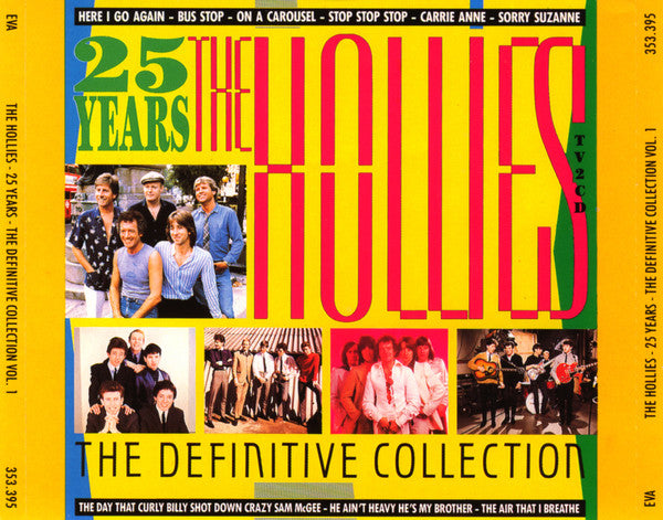 The Hollies : 25 Years - The Definitive Collection Vol.1 & Vol. 2 (2xCD, Comp)