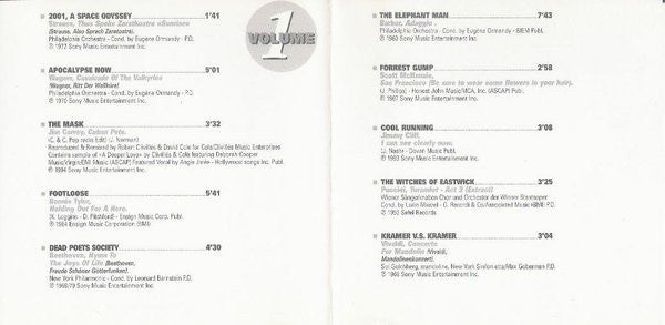 Various : Movie Soundtracks Of The Century Volume 1 (CD, Comp, Ltd, Promo)