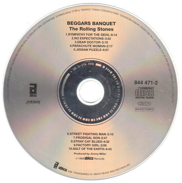 The Rolling Stones : Beggars Banquet (CD, Album, RE, RM)