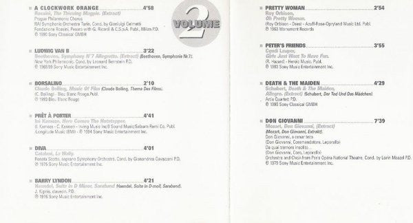 Various : Movie Soundtracks Of The Century Volume 2 (CD, Comp, Ltd)