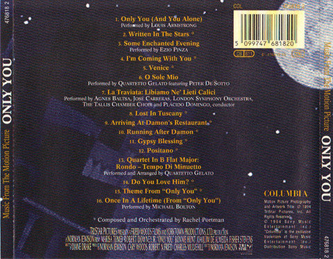 Rachel Portman, Various : Only You (Music From The Motion Picture) (CD, Comp)