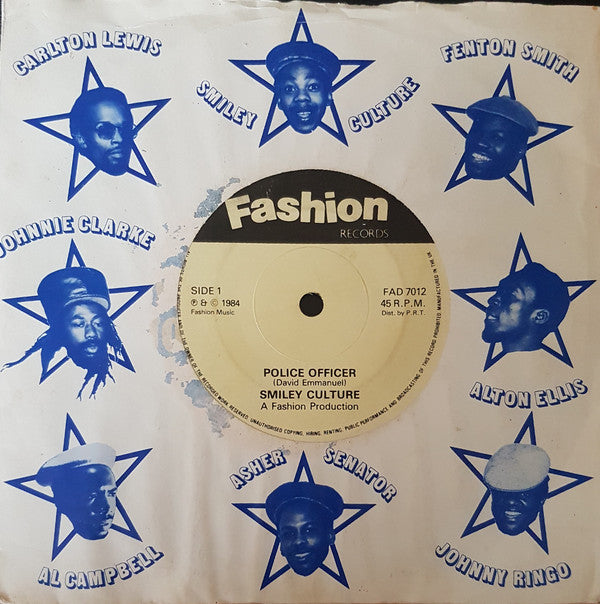 Smiley Culture / The Reprobates : Police Officer (7", Single, Sol)