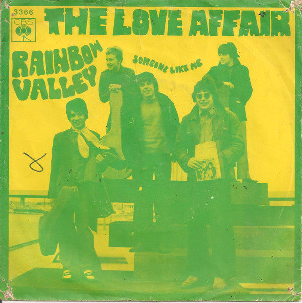 The Love Affair : Rainbow Valley (7", Single)