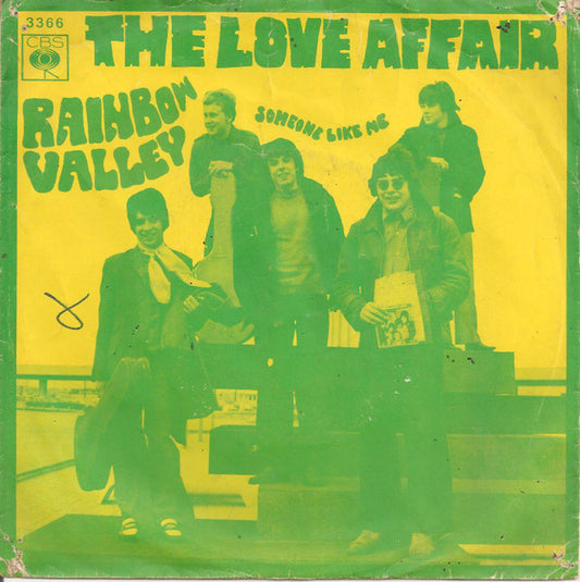 The Love Affair : Rainbow Valley (7", Single)