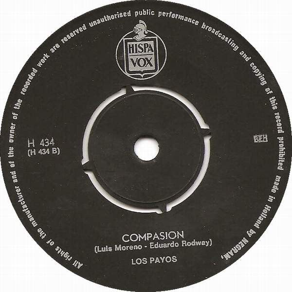 Los Payos : Maria Isabel / Compasion (7", Single)