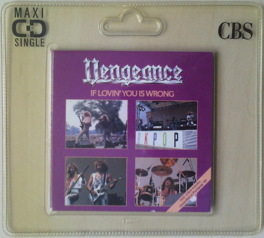 Vengeance (3) : If Lovin' You Is Wrong (CD, Mini)