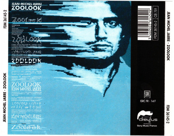 Jean-Michel Jarre : Zoolook (CD, Album, RE)