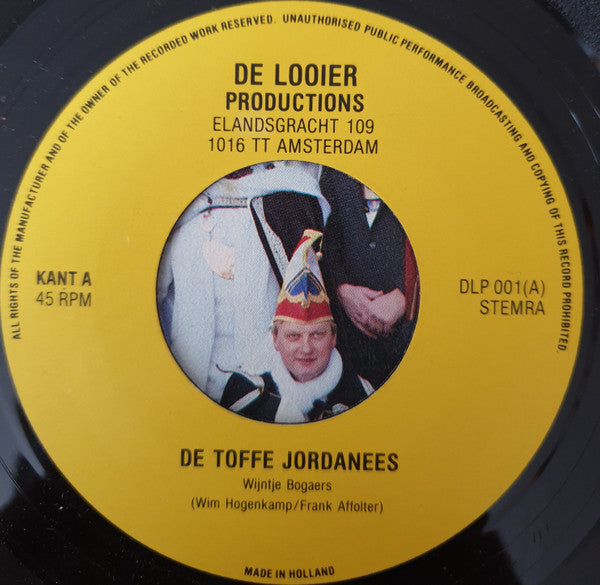 Wijntje Bogaers : De Toffe Jordanees (7", Single)