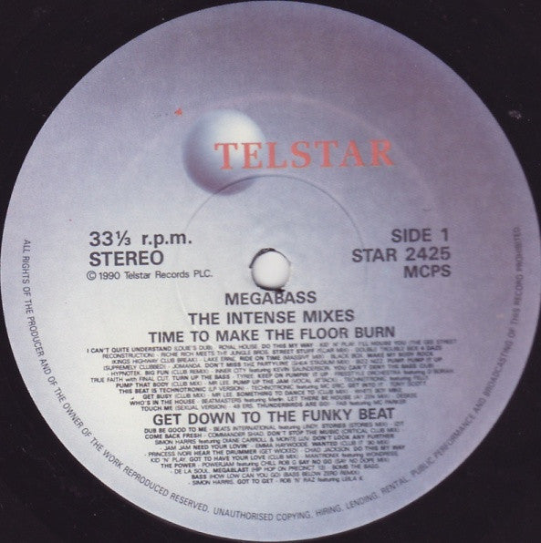 Megabass / The Mastermixers : The Intense Mixes / The Extreme Mixes (LP, Mixed)