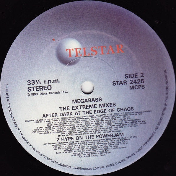 Megabass / The Mastermixers : The Intense Mixes / The Extreme Mixes (LP, Mixed)