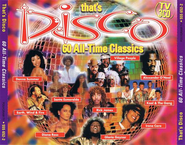 Various : That's Disco 60 All-Time Classics (3xCD, Comp)