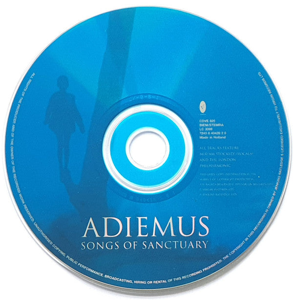 Adiemus : Songs Of Sanctuary (CD, Album)