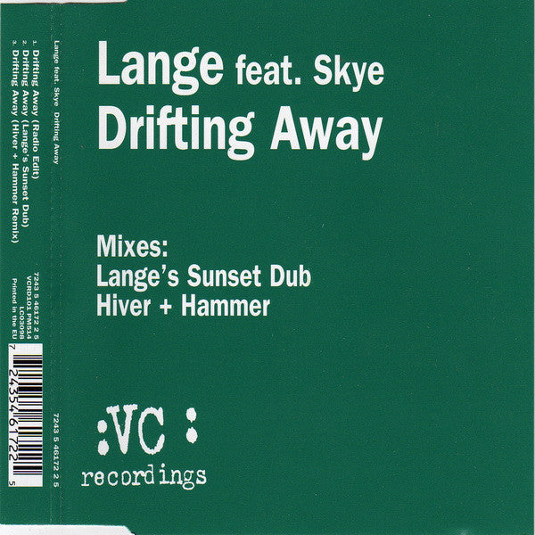 Lange Feat. Skye (2) : Drifting Away (CD, Single)