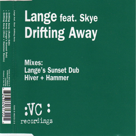 Lange Feat. Skye (2) : Drifting Away (CD, Single)