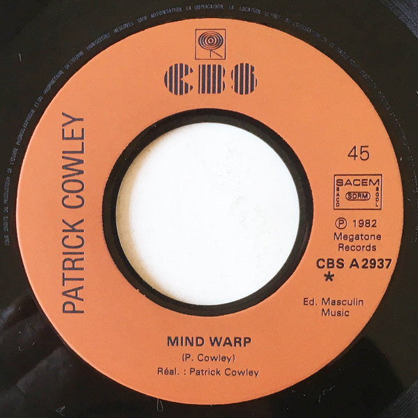 Patrick Cowley : Mind Warp (7", Single)