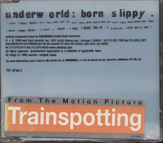 Underworld : Born Slippy (CD, Maxi)